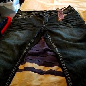 Suko capris jeans dark wash size 20w